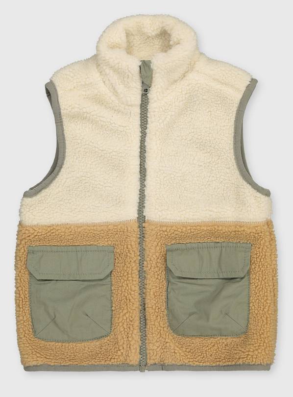 Buy Cream & Tan Gilet 23 years Coats and jackets Argos
